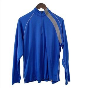Sugoi Blue Sports Cycling Long Sleeve Shirt